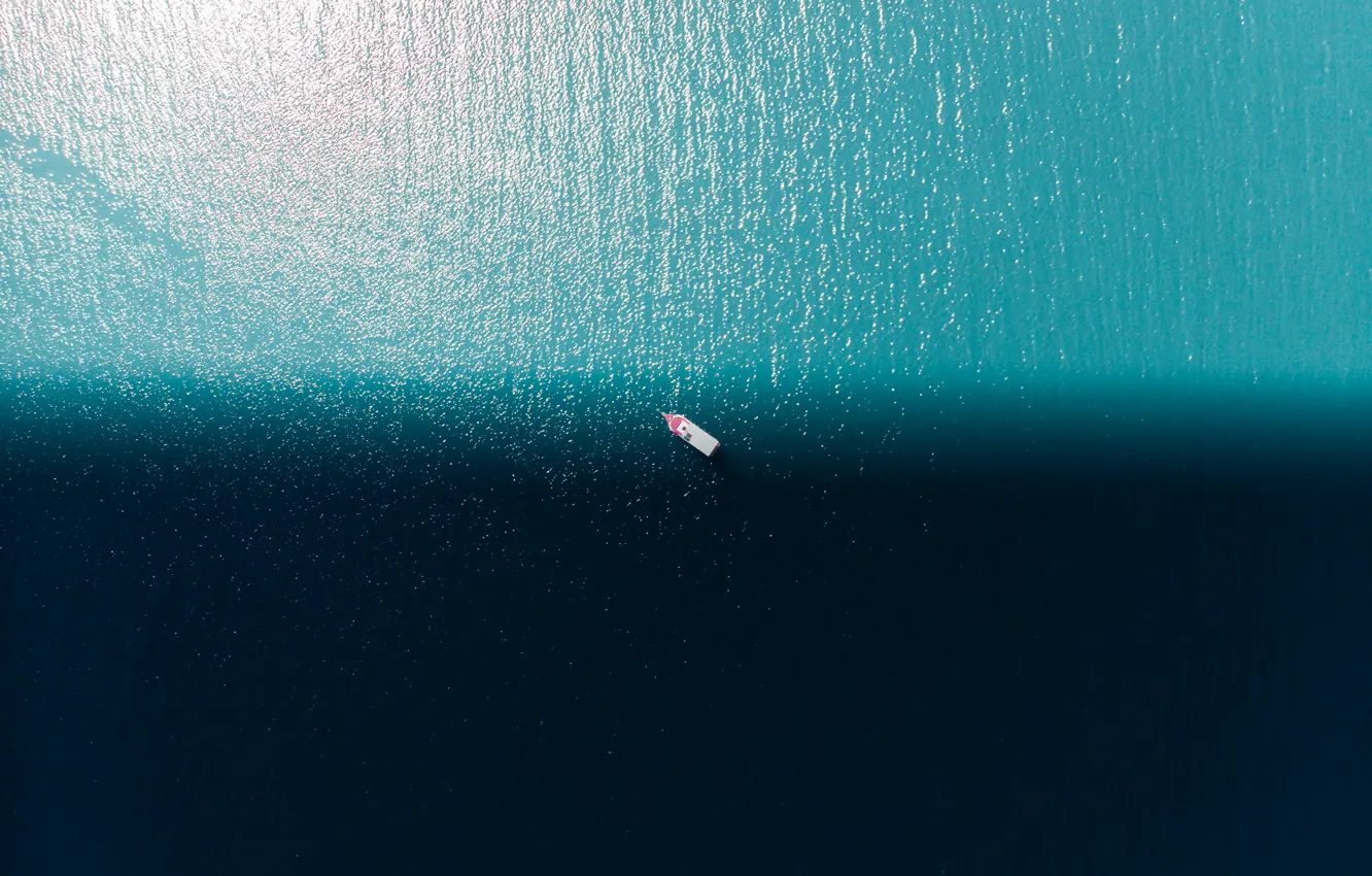 Photo wallpaper summer, ocean, water, ship, boat, Reflexion, Efe Yagiz Soysal