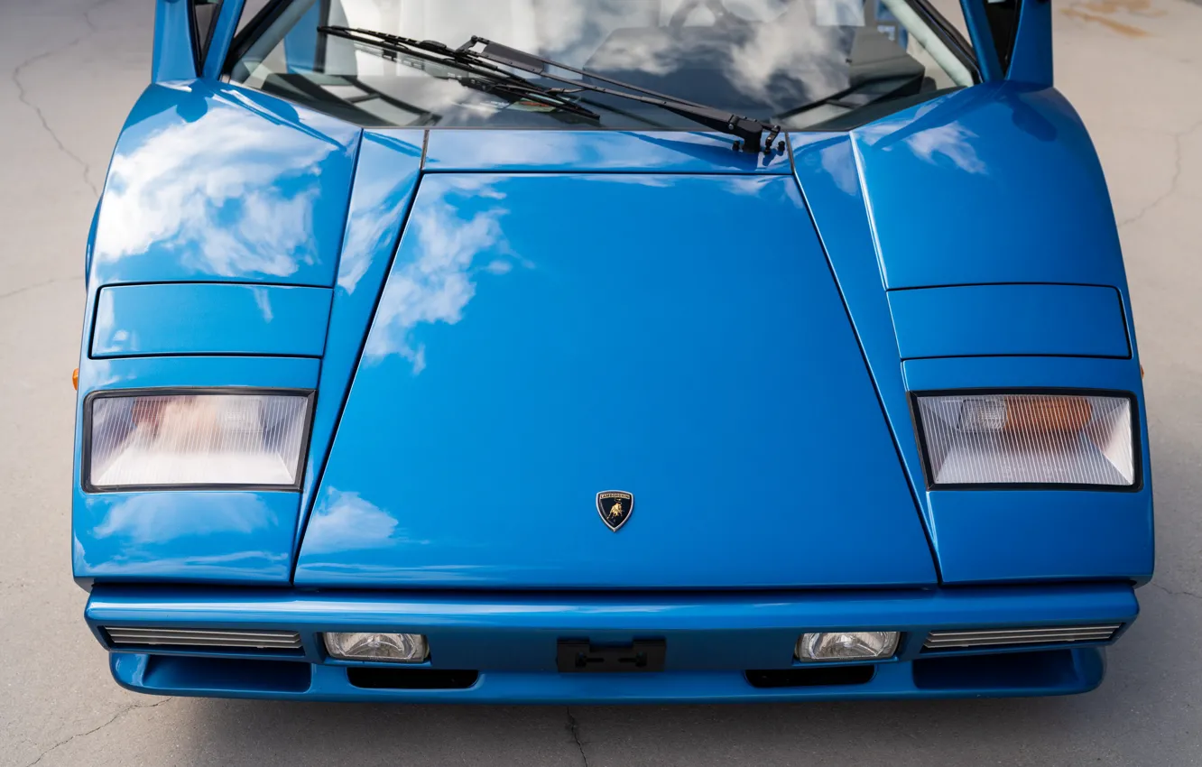 Photo wallpaper Lamborghini, Countach, Lamborghini Countach 5000QV