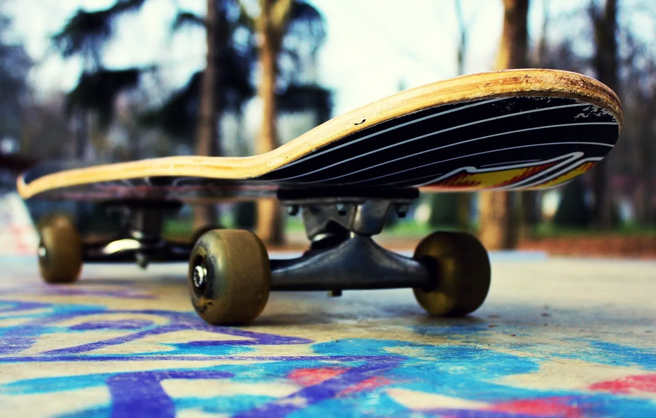 Photo wallpaper Board, Skateboard, skate