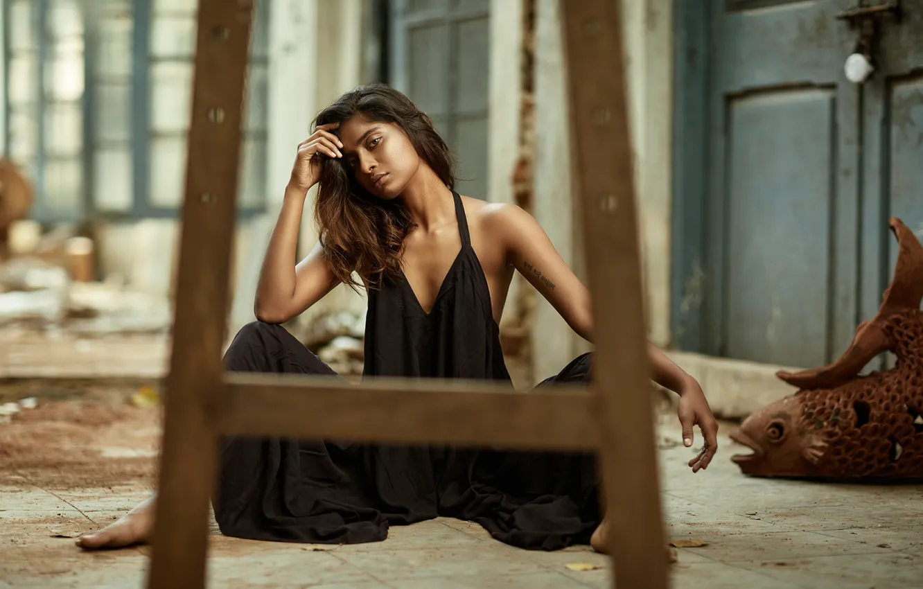 Photo wallpaper girl, hot, sexy, eyes, beautiful, model, pretty, beauty