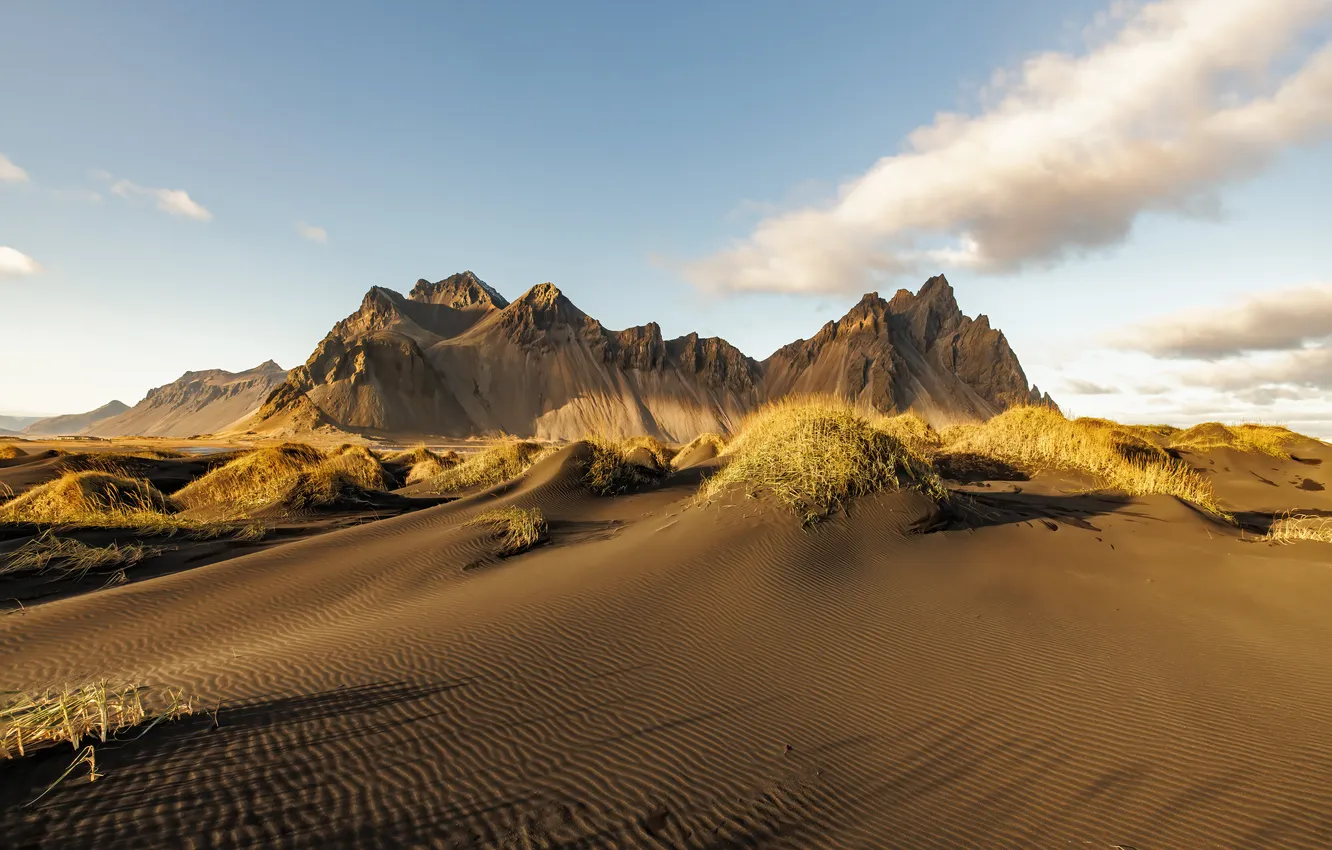 Photo wallpaper east, Iceland, Hofn