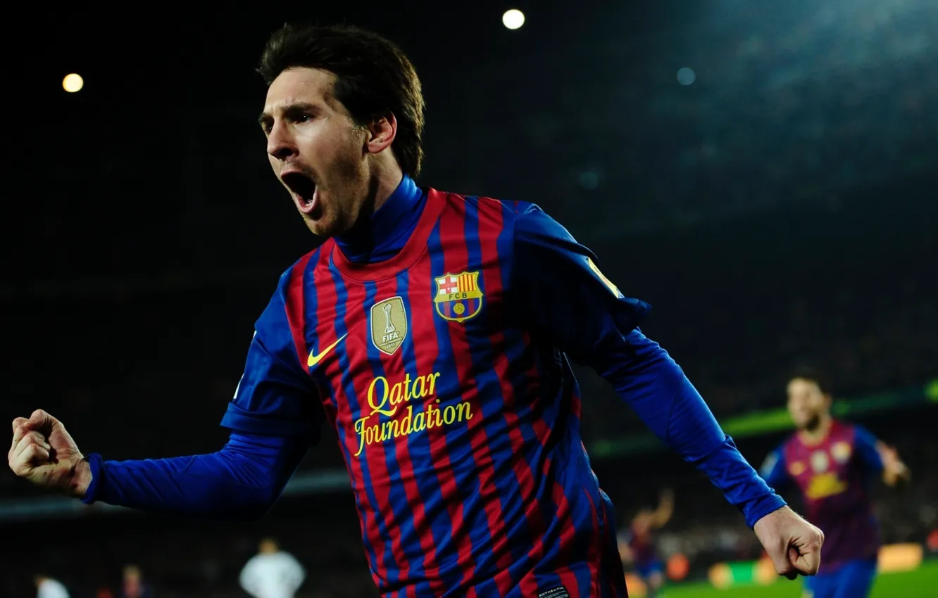 Photo wallpaper football, sport, Form, Lionel Messi, Lionel Messi, Club, Player, FC Barcelona