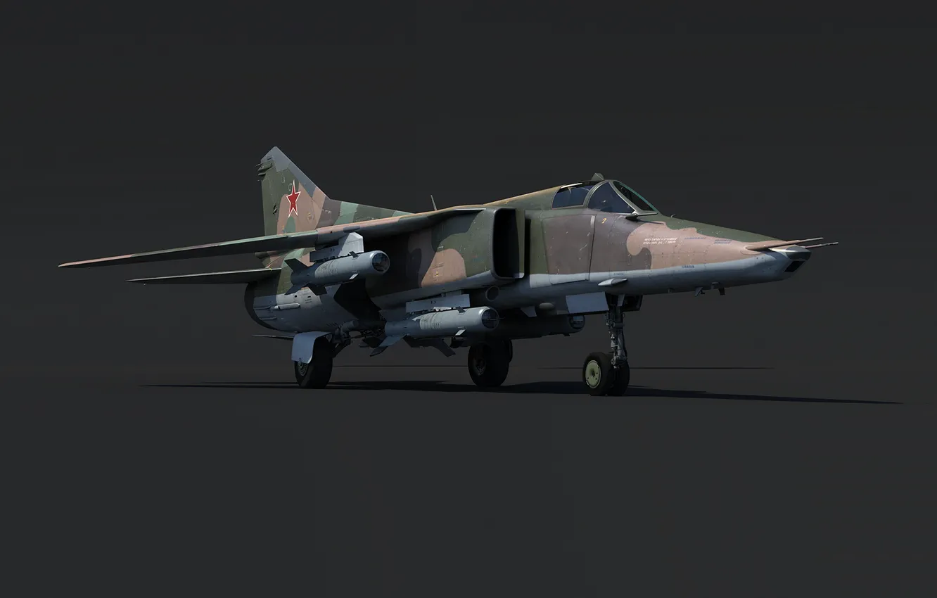 Photo wallpaper USSR, fighter-bomber, MiG-27M