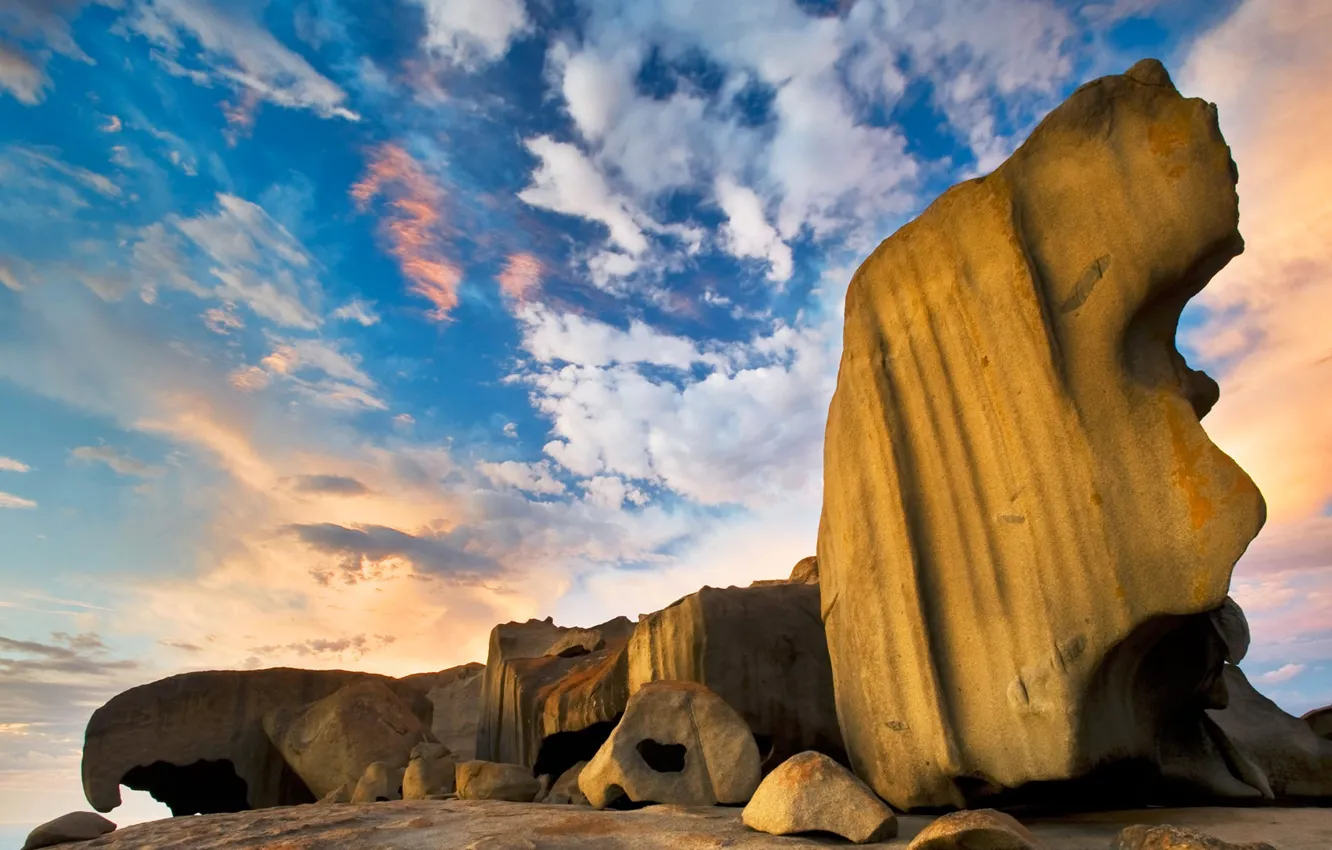 Photo wallpaper rocks, Australia, Remarkable Rocks, Kangaroo Island