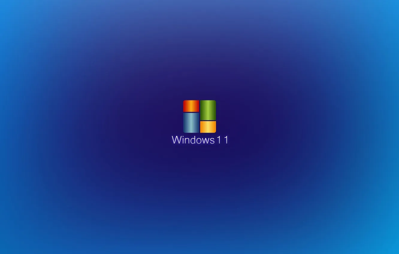 Photo wallpaper abstract, Microsoft, windows, logo, icon, Windows 11