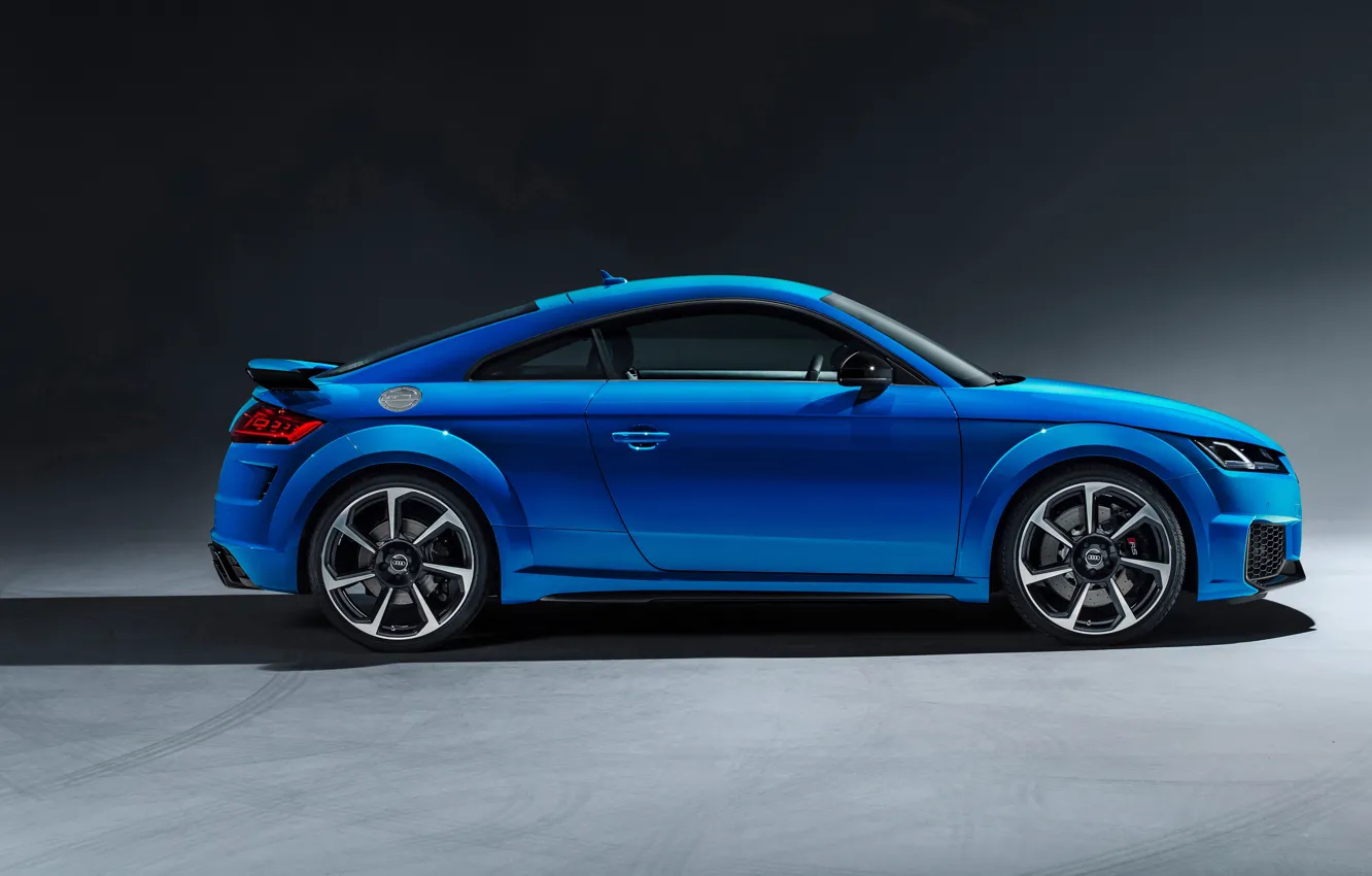 Photo wallpaper Audi, side view, Coupe, TT RS, 2019