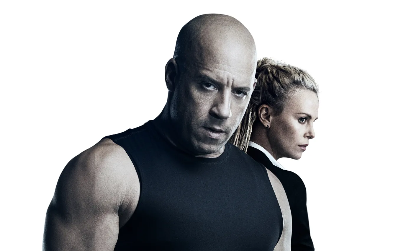 Photo wallpaper Movie, The Fate of the Furious, Fast and furious 8