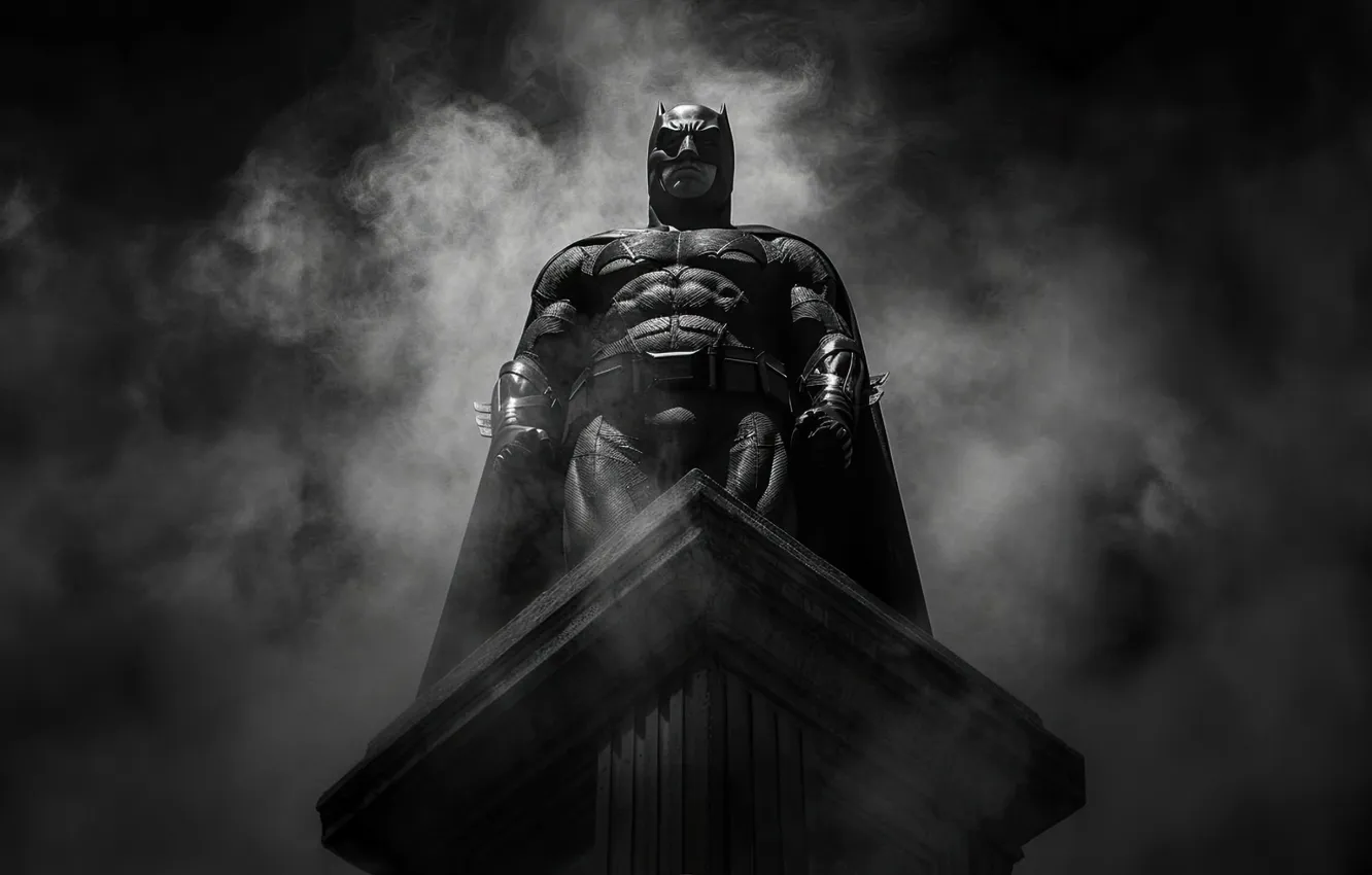 Photo wallpaper Batman, Superhero, Batfleck