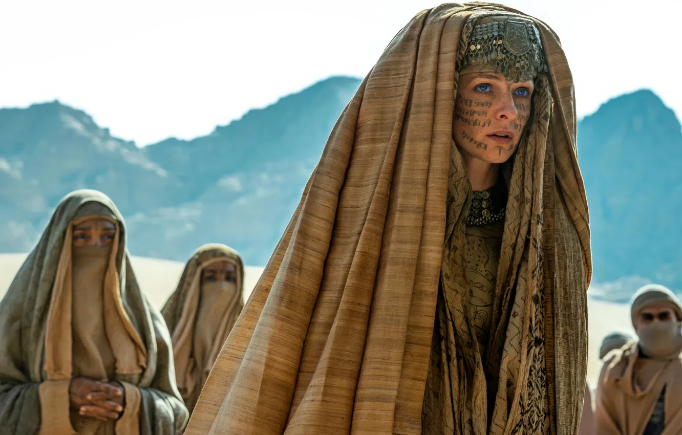 Photo wallpaper girl, clothing, 2024, Dune: Part Two, Dune: Part Two