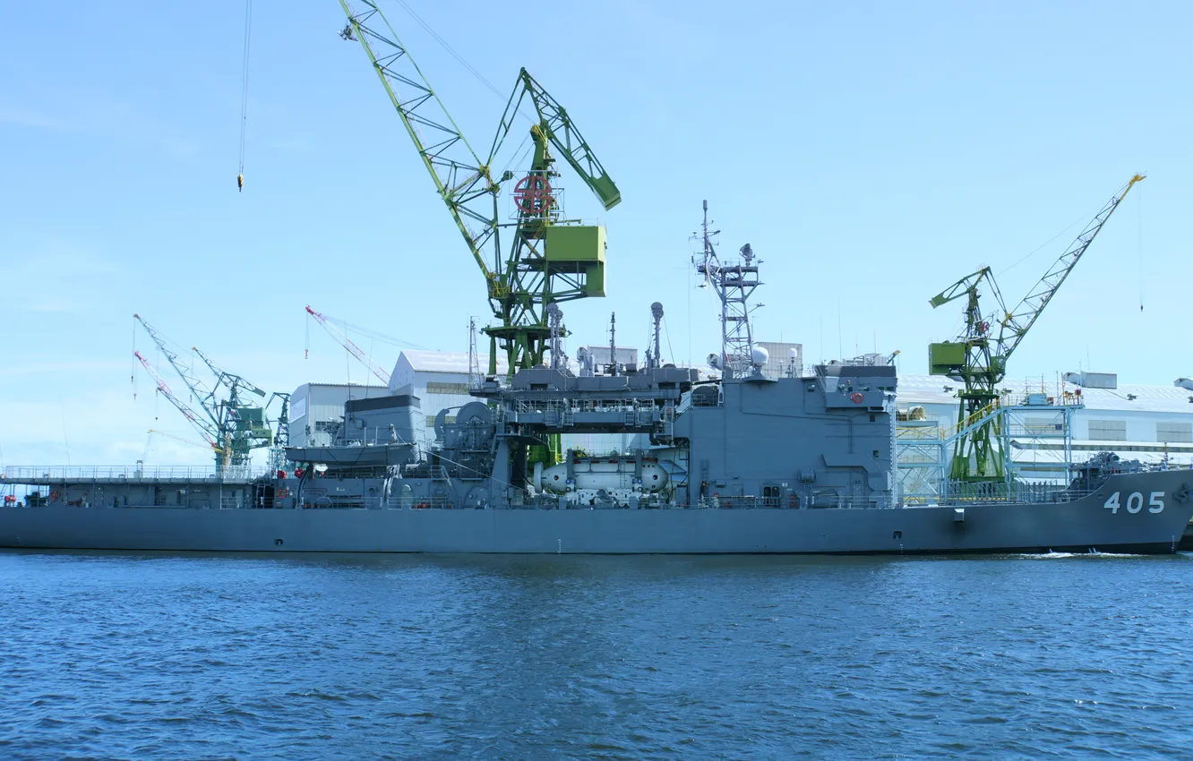 Photo wallpaper Japan, lifeguard, JS Chiyoda, AS-405