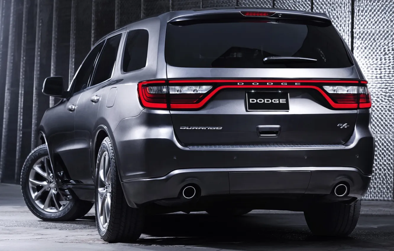Photo wallpaper Dodge, Dodge, back, crossover, Durango, R/T