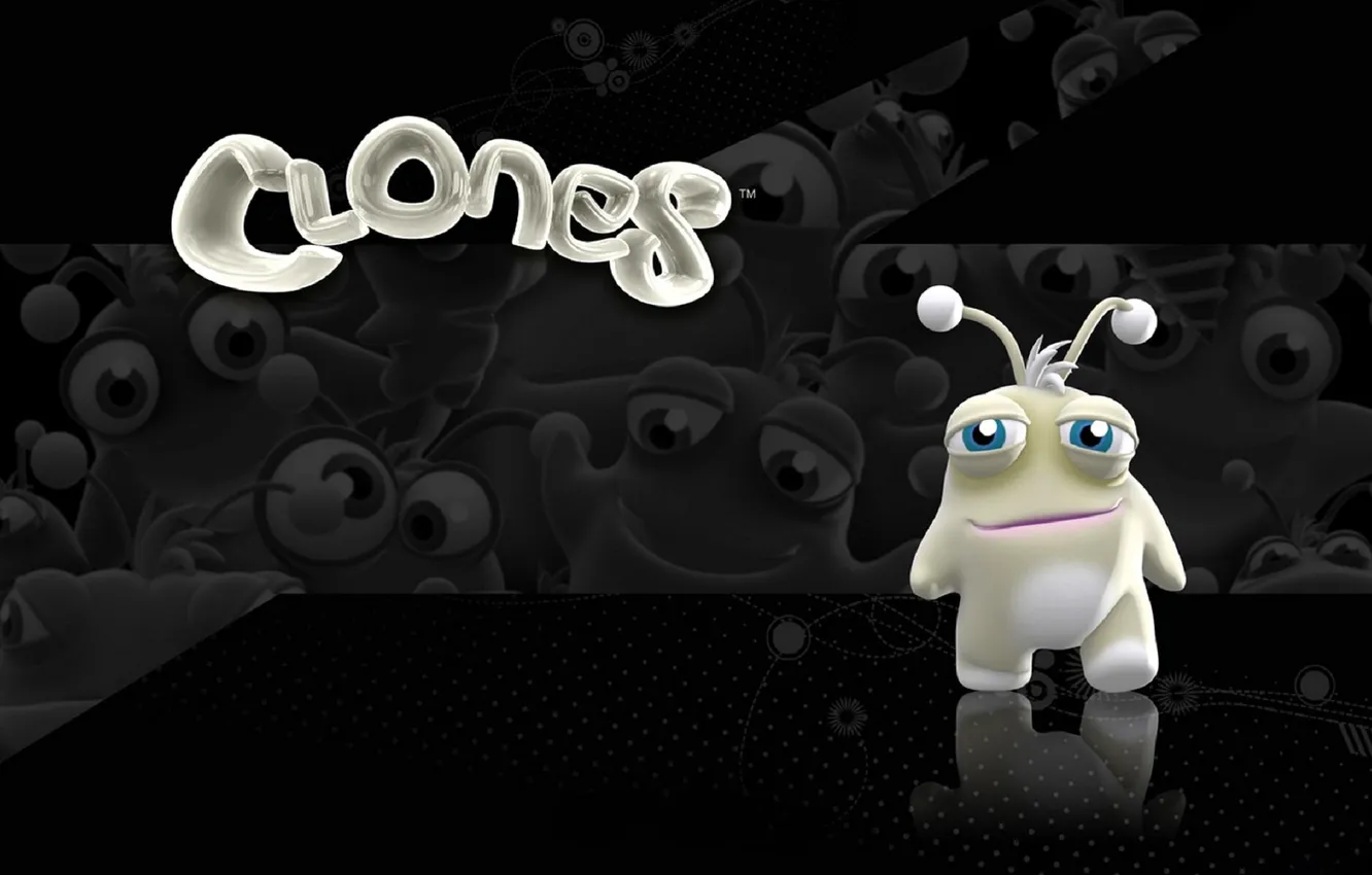 Photo wallpaper being, alien, horn, clones
