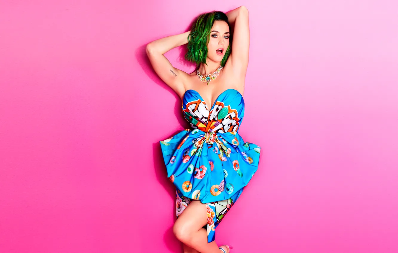 Photo wallpaper Katy Perry, photoshoot, Cosmopolitan