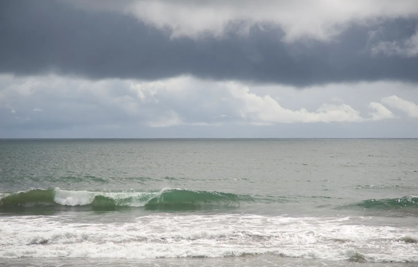 Photo wallpaper sand, sea, wave, beach, summer, shore, summer, beach