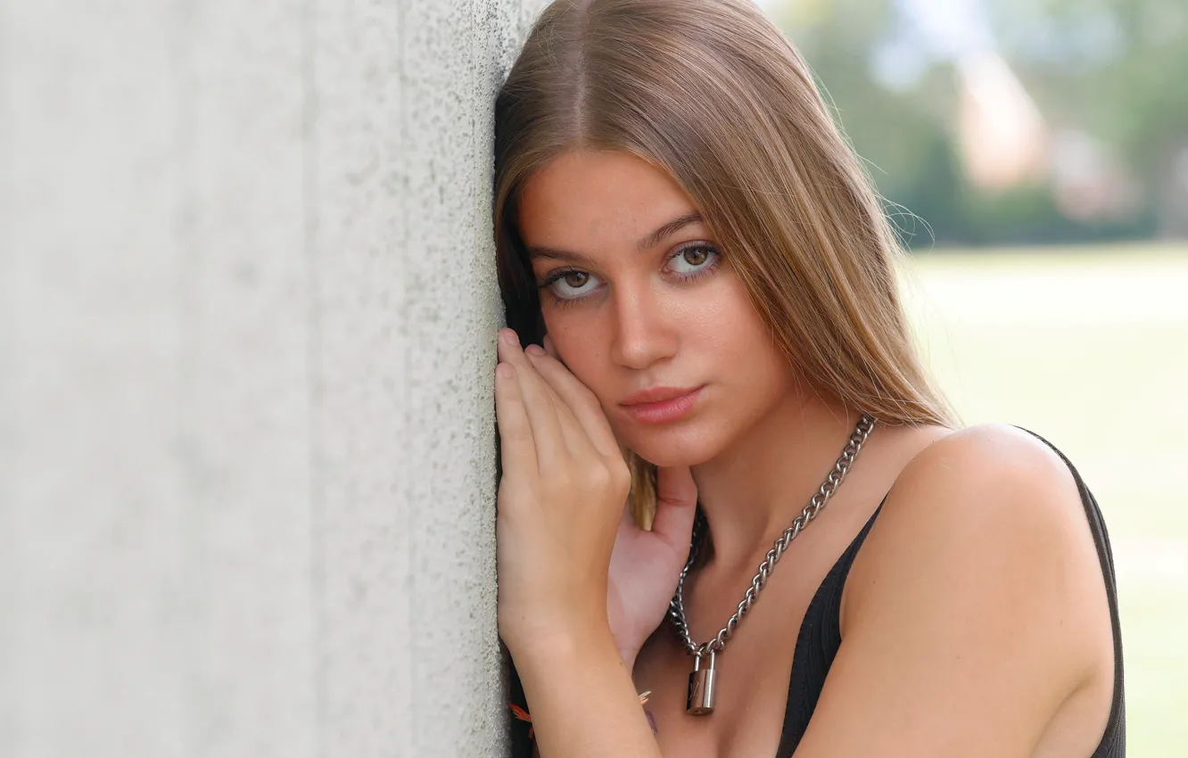 Photo wallpaper look, hair, Sophie