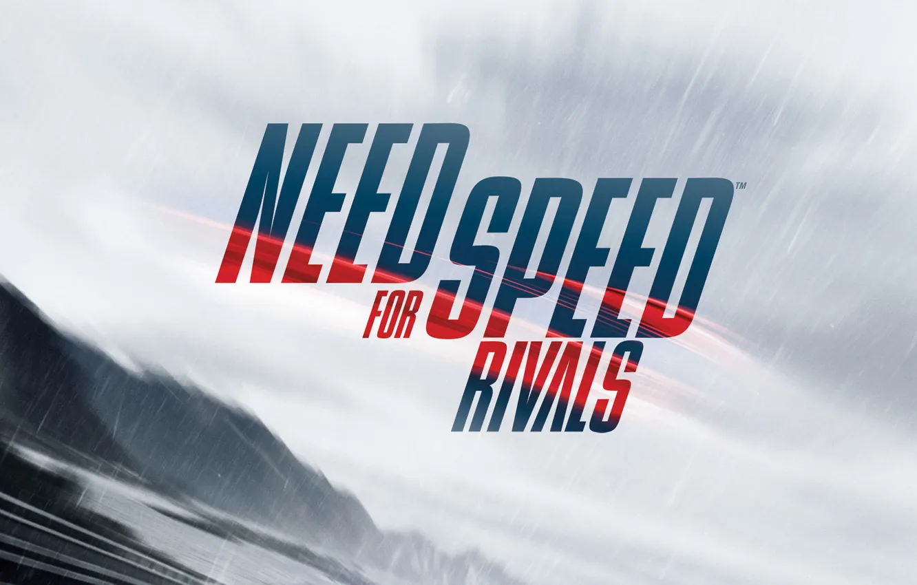 Photo wallpaper race, minimalism, name, Need for Speed Rivals