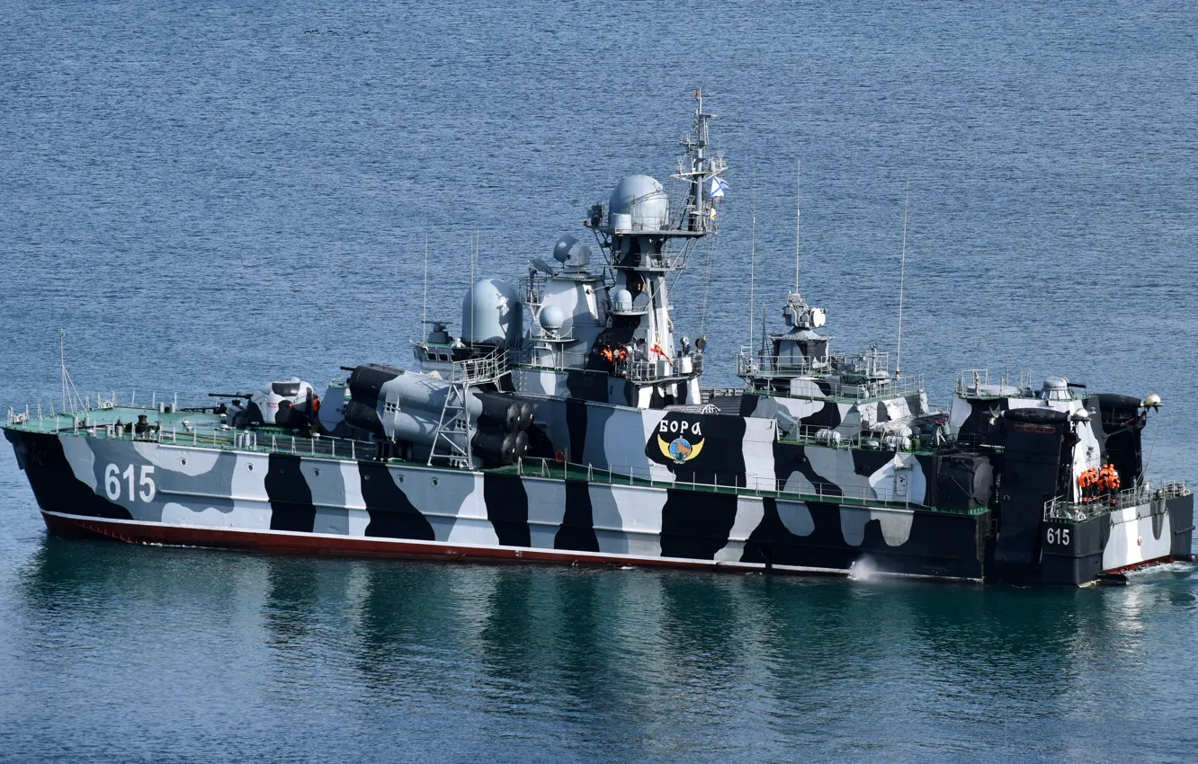 Photo wallpaper ship, rocket, Bora, air cushion