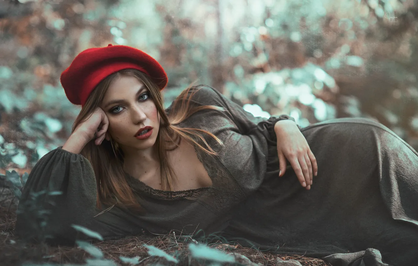 Photo wallpaper girl, pose, Ekaterina