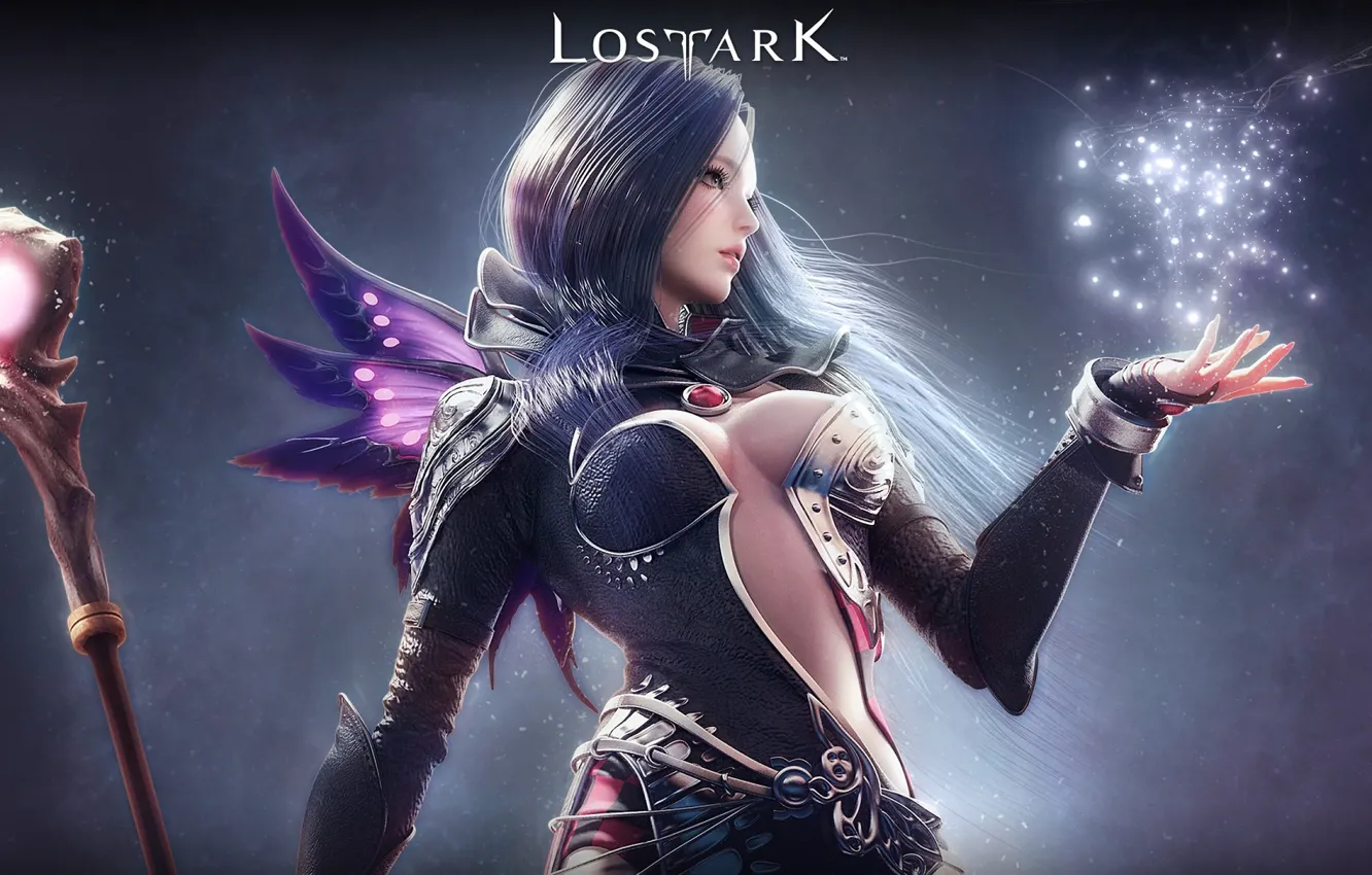 Photo wallpaper girl, background, the game, Lost Ark