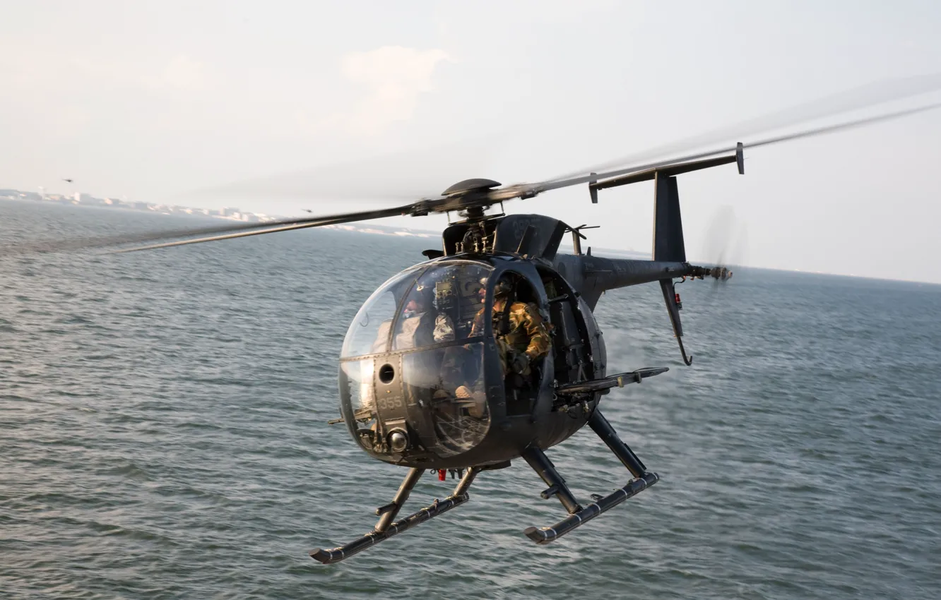 Photo wallpaper MH-6M, MD Helicopters, MD MH-6M Little Bird