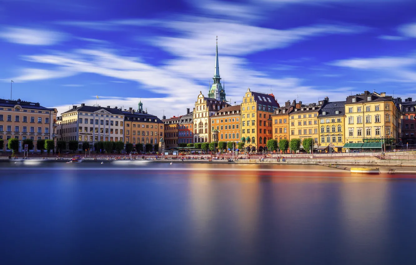 Photo wallpaper Stockholm, Sweden, Stockholm, Gamla stan, Kornhamnstorg