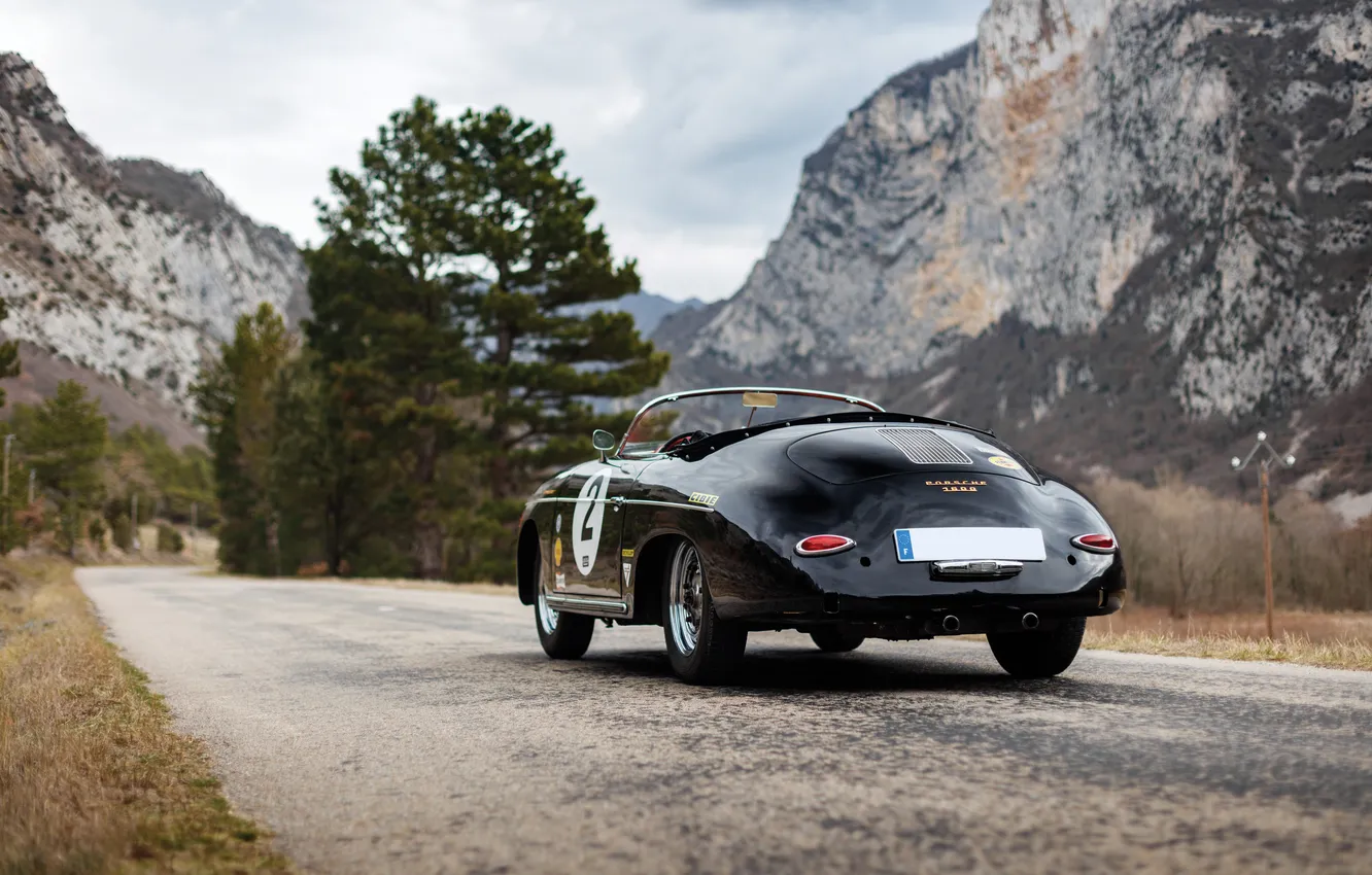 Photo wallpaper Porsche, 1957, 356, Porsche 356A 1600 Speedster