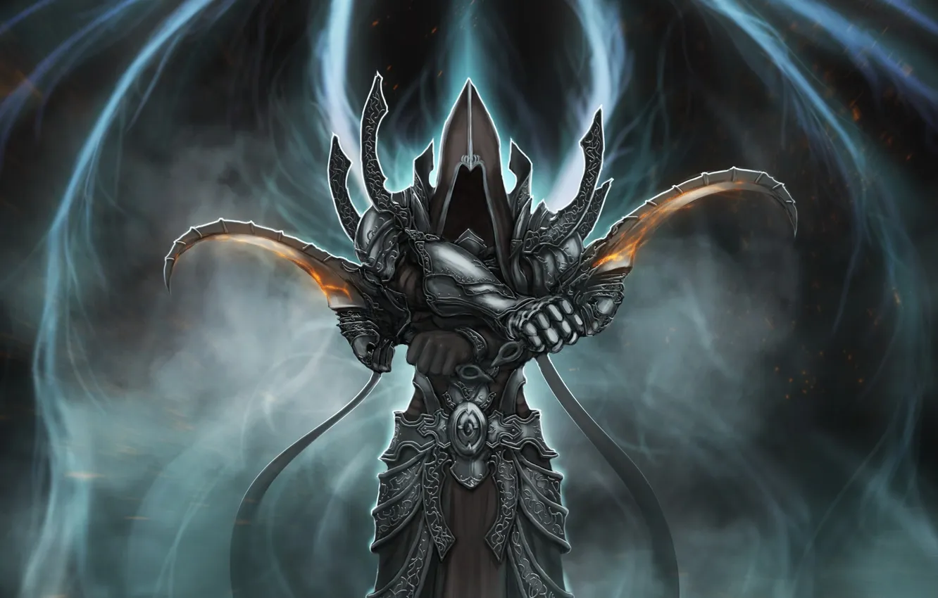 Photo wallpaper Diablo 3, angel, Diablo III: Reaper of Souls, Malthael