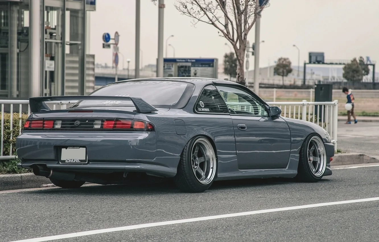 Photo wallpaper Japan, Machine, Tuning, Nissan, Silvia, Nissan, Tuning, S14