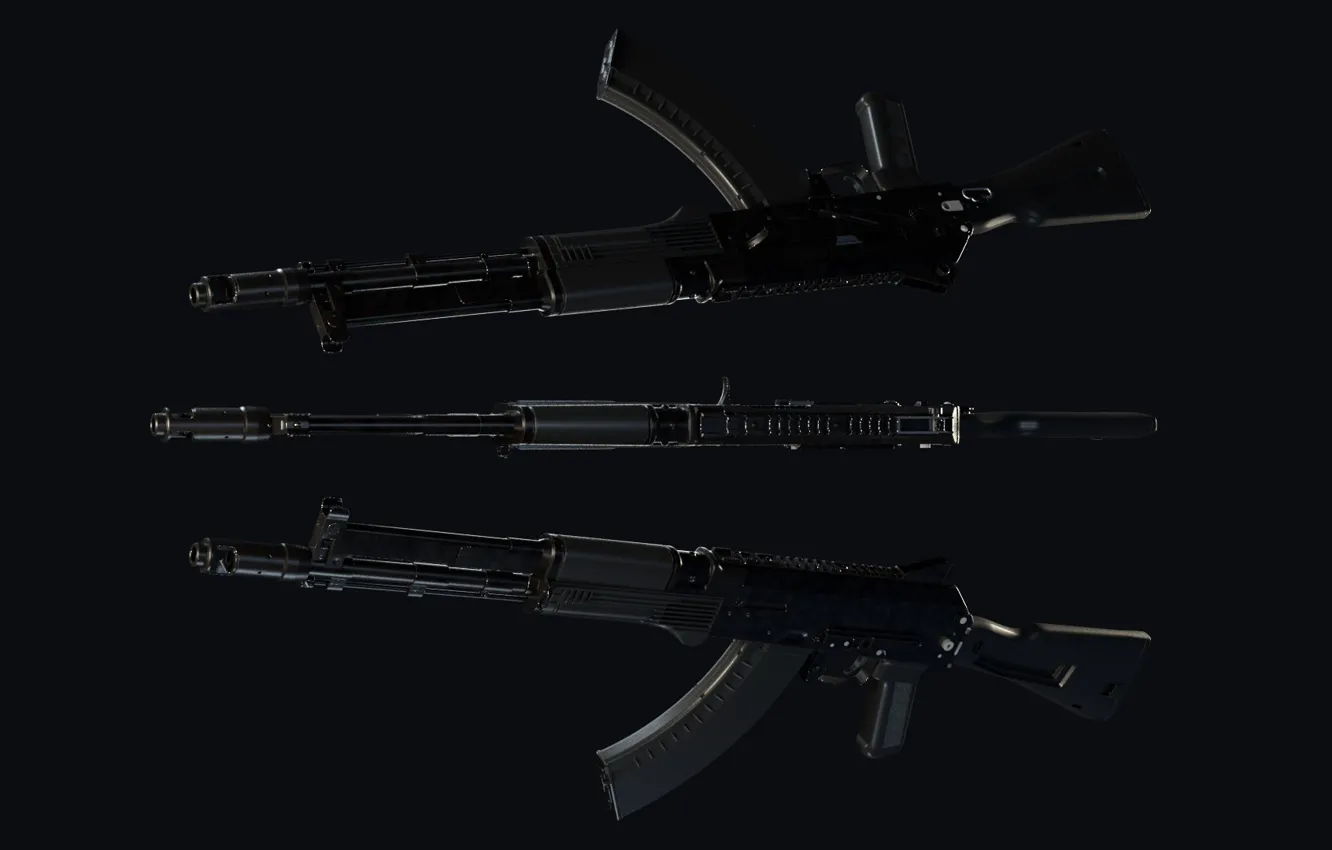 Photo wallpaper Russia, AK-107, Balanced automatics