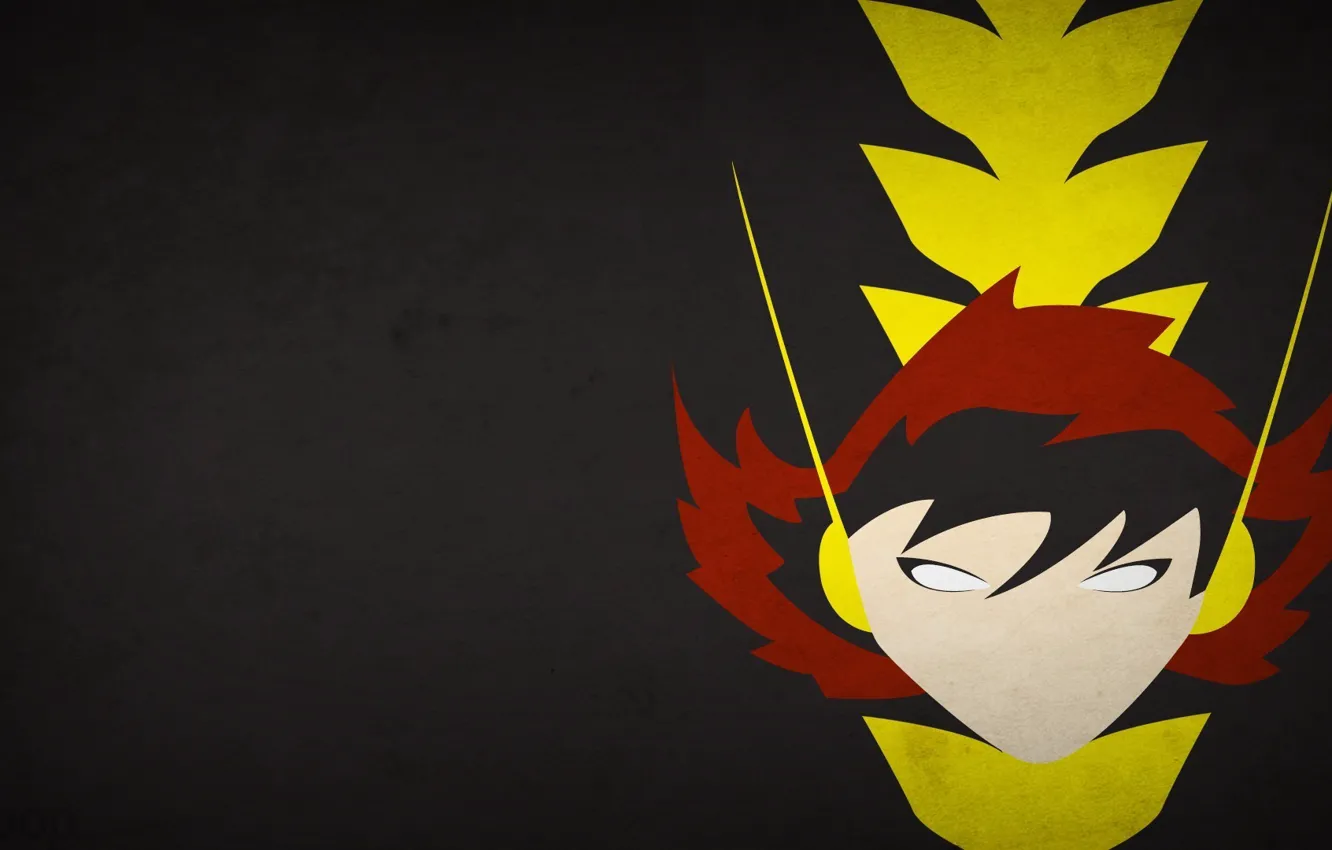 Photo wallpaper minimalism, Marvel Comics, blo0p, Janet van Dyne, The Wasp