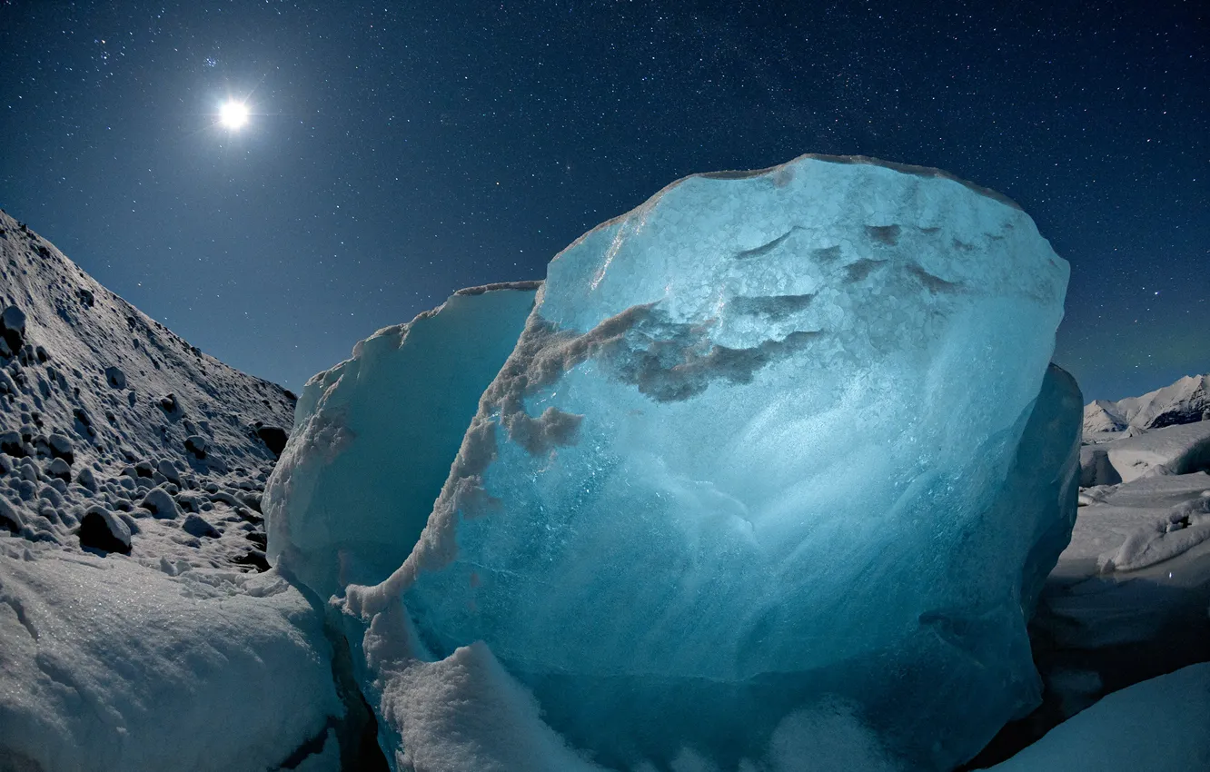 Photo wallpaper ice, Iceland, Ice, Glacier, Jokulsarlon, Extreme Ice Survey, James Balog