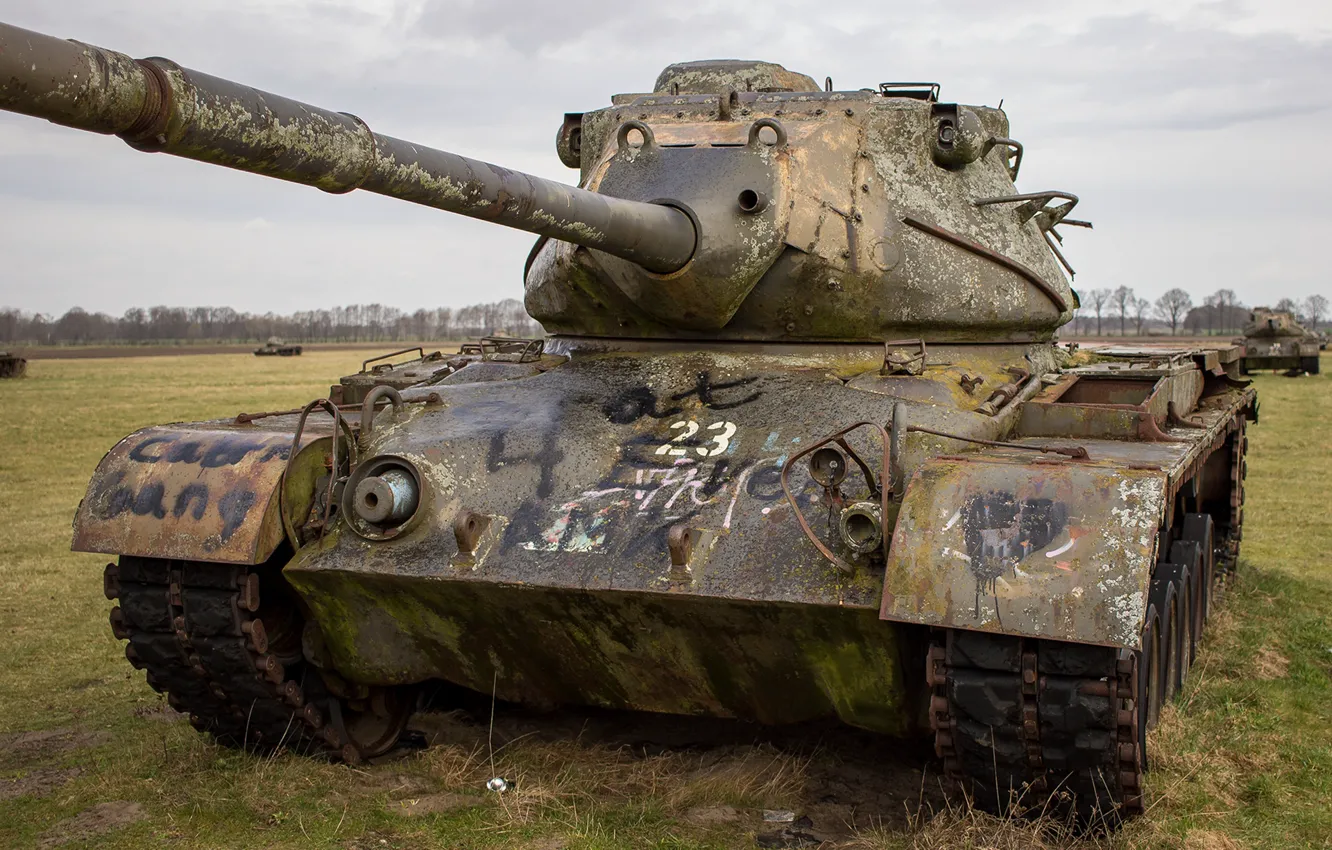 Photo wallpaper weapons, army, tank