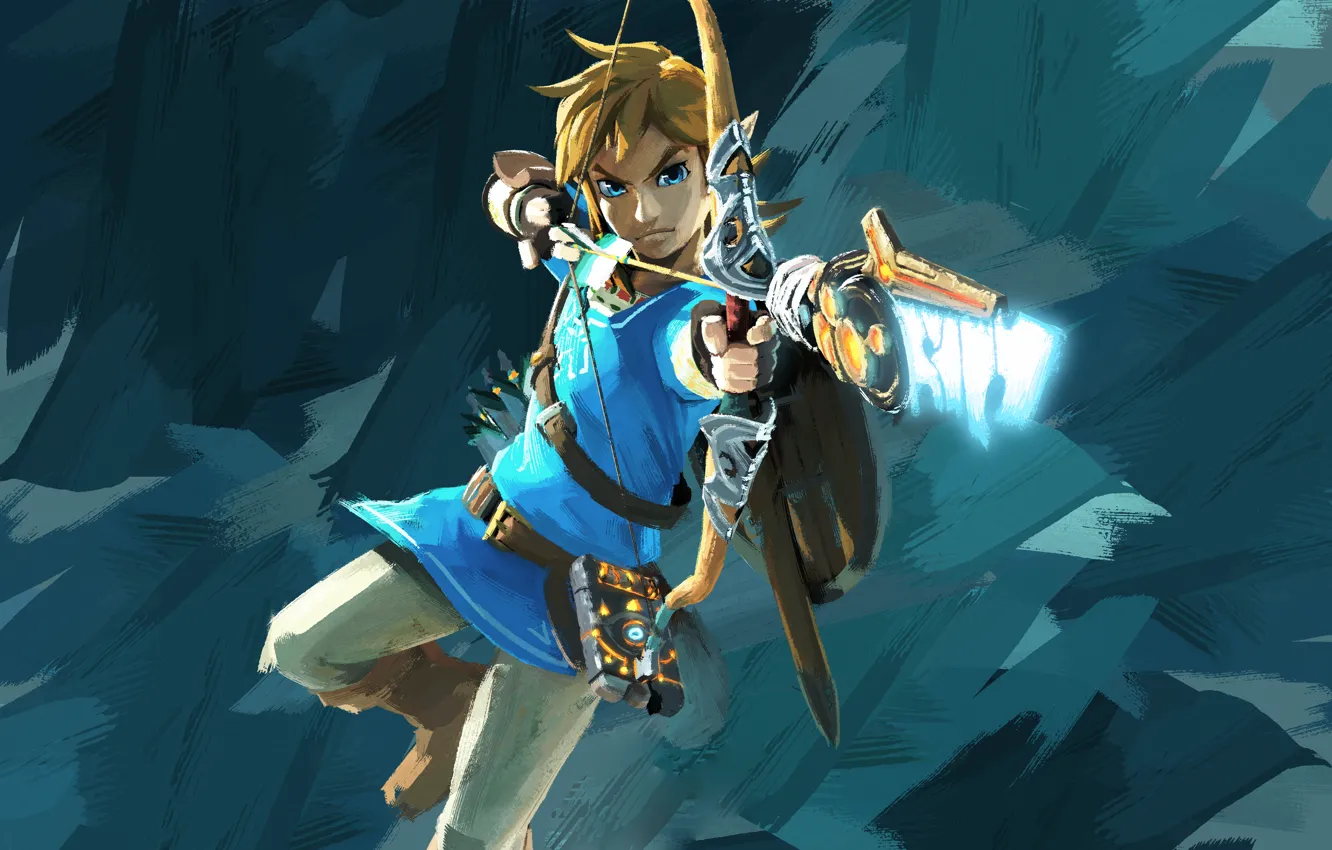 Photo wallpaper game, Nintendo, Link, The Legend of Zelda: Breath of the Wild, Thevideogamegallery.com