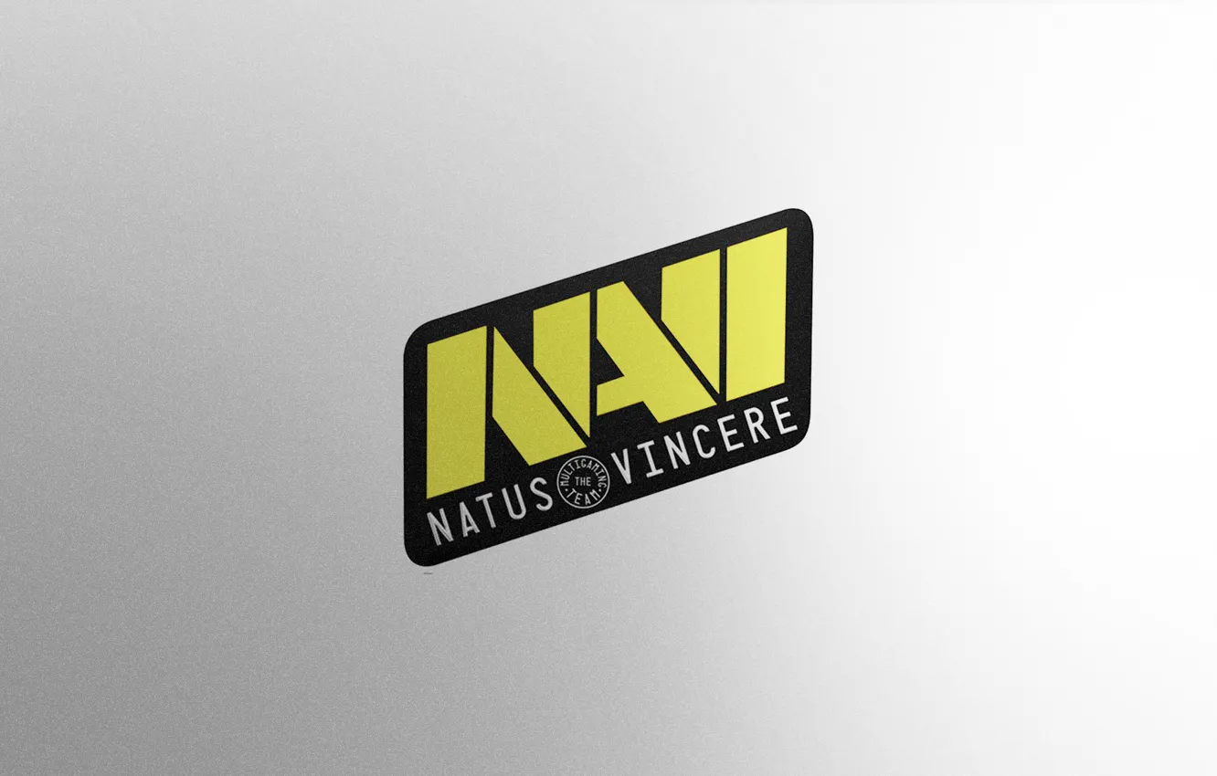 Photo wallpaper Logo, Game, Team, Minimalism, CSGO, Natus Vincere, Na`Vi, Counter-Strike: Global Offensive