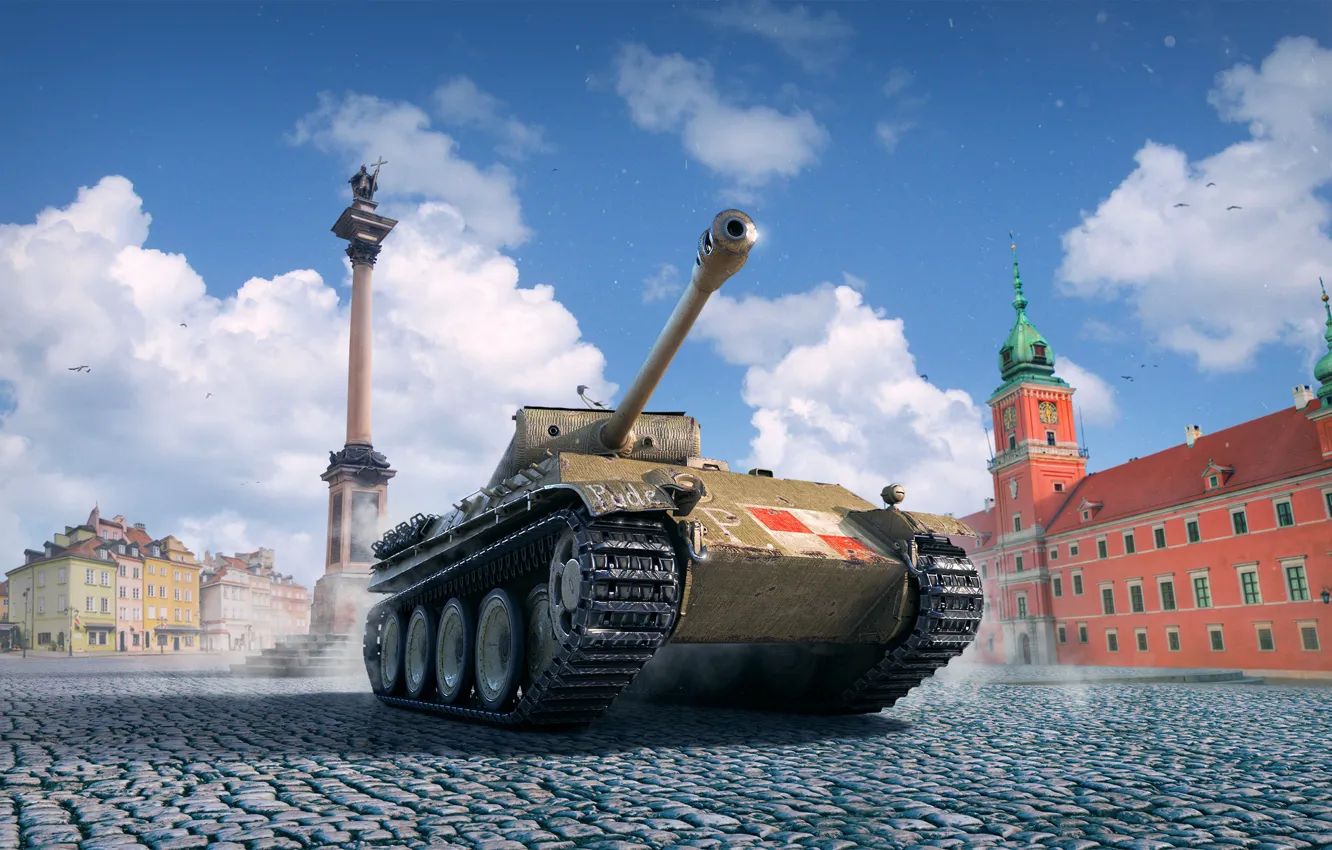 Photo wallpaper poodle, WoT, World of Tanks, World Of Tanks, Wargaming Net, Pudel