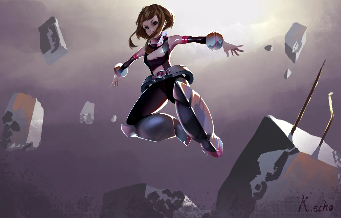 Photo wallpaper Boku No Hero Academy, My heroic academia, Uraraka, Ochako