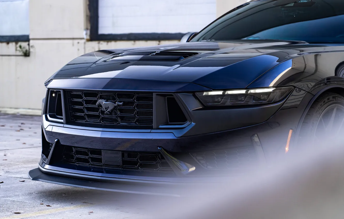 Photo wallpaper car, Mustang, wallpaper