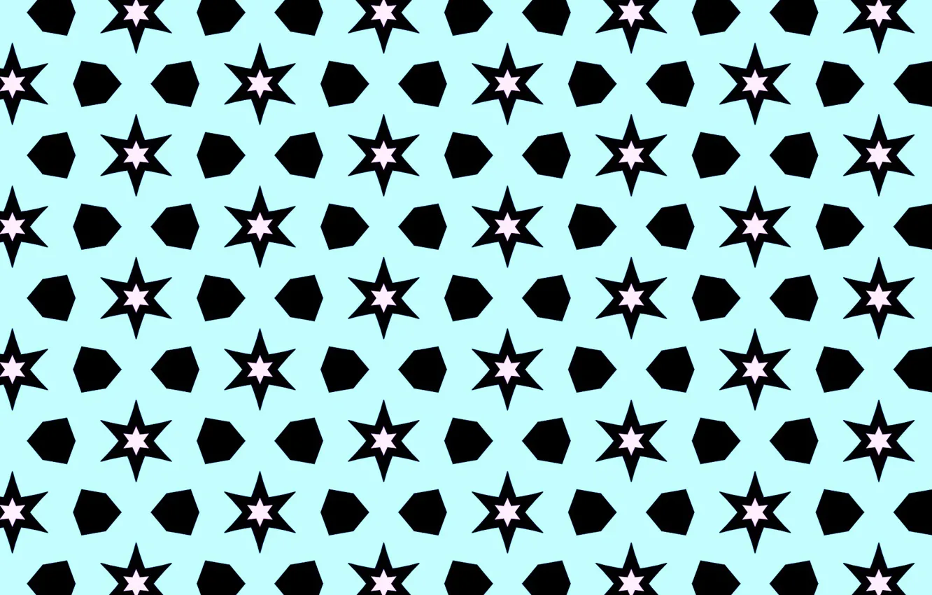 Photo wallpaper stars, design, texture, pattern, seamless background
