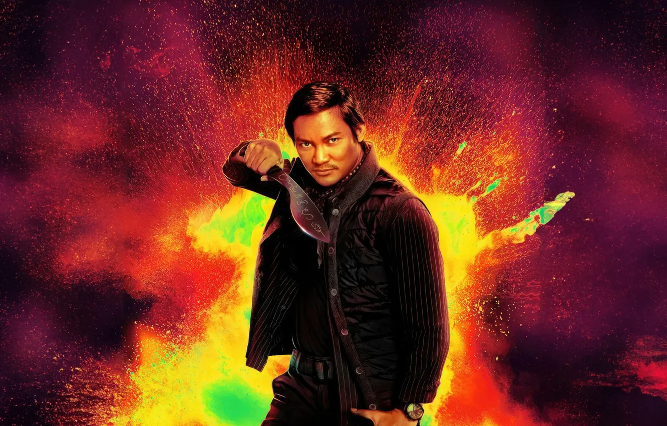Photo wallpaper Tony Jaa, expendables 4, decha