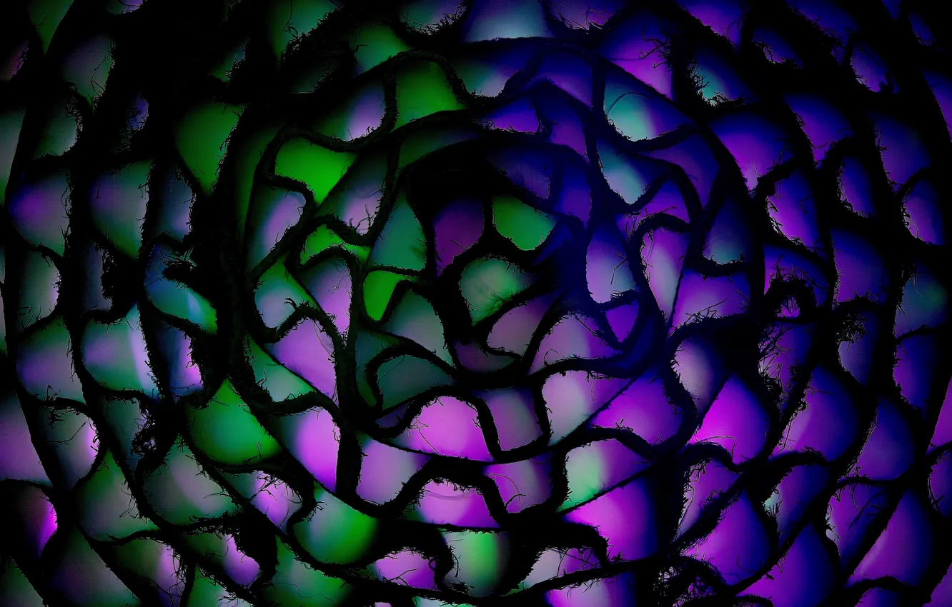 Photo wallpaper purple, pattern, bright