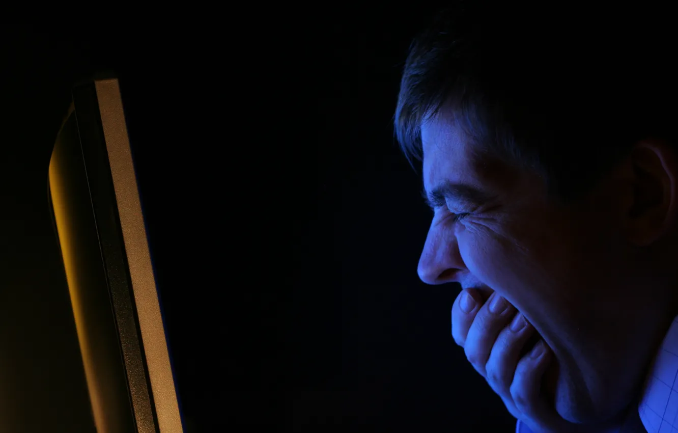 Photo wallpaper light, sleep, work