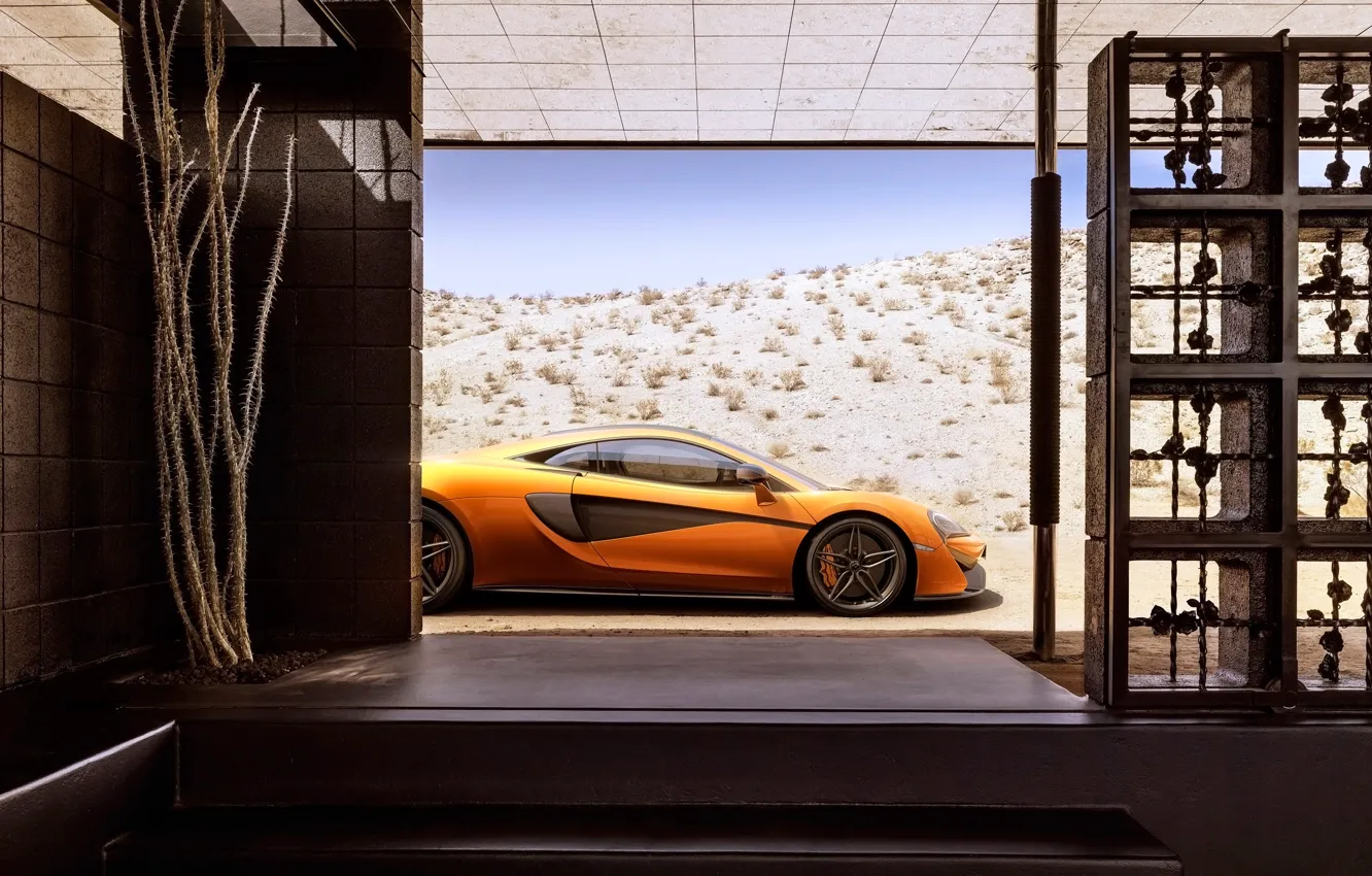 Photo wallpaper car, machine, auto, McLaren, 2015, 570S