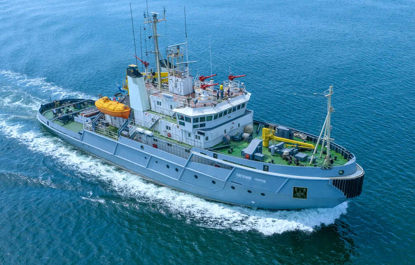 Photo wallpaper tug, lifeguard, Evgeny Churov