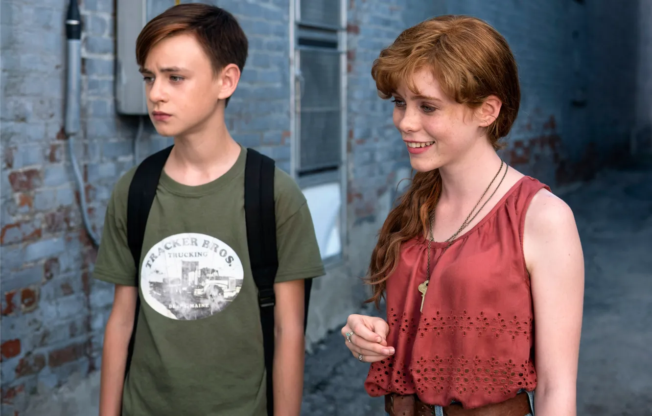 Photo wallpaper It, Sophia Did Lillis, Sophia Lillis, Beverly Marsh, When He Opened His Eyes Jaeden Lieberher, …