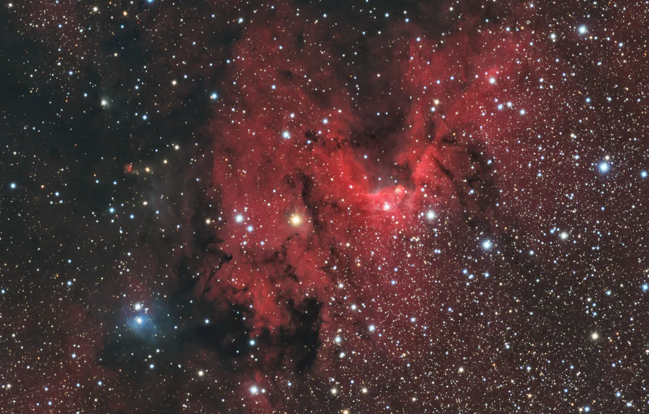 Photo wallpaper C9 or Sh–155, Cave Nebula, Nebula Cave