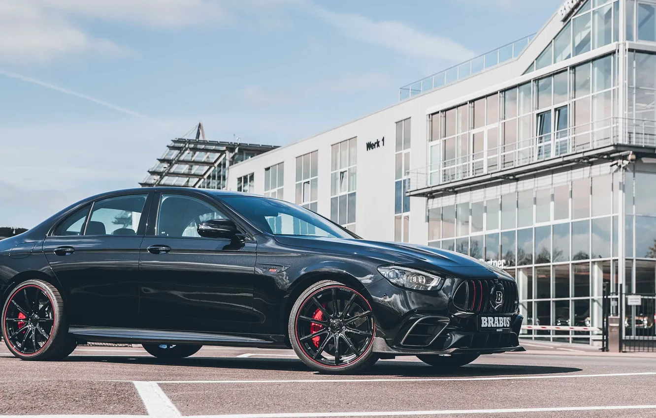 Photo wallpaper Mercedes, Benz, Brabus, E Class, Mercedes Benz AMG E63 S Brabus 800