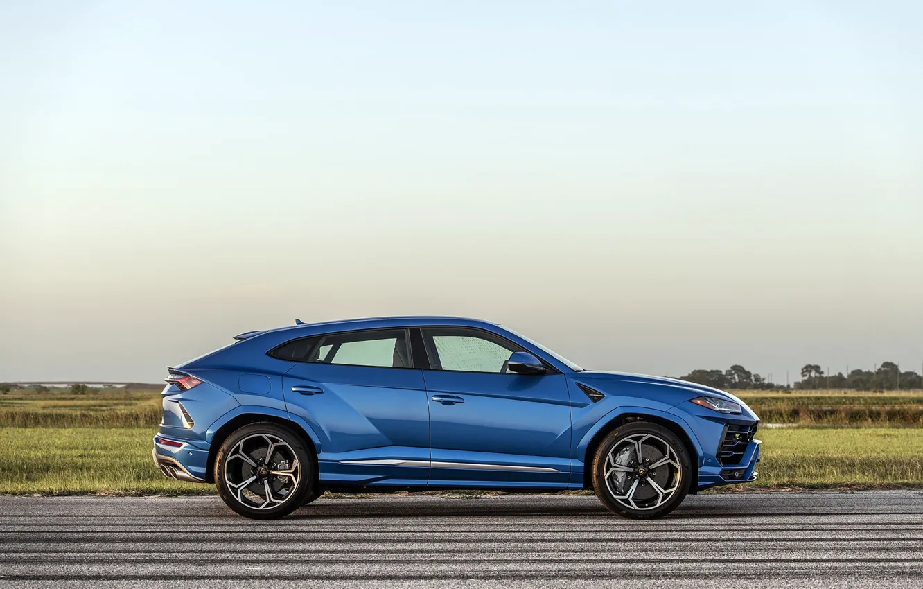 Photo wallpaper Lamborghini, Side, Urus, Hennessey Lamborghini Urus