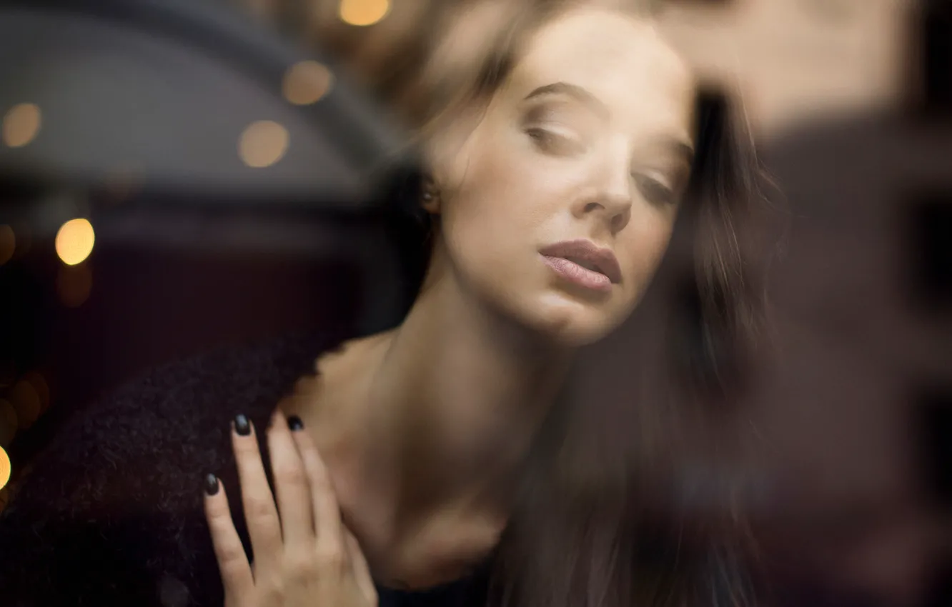 Photo wallpaper look, portrait, Jenna, Martin Kühn