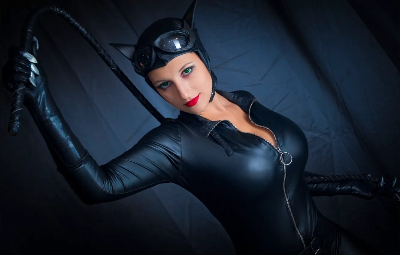 Photo wallpaper girl, Cat woman, cosplay