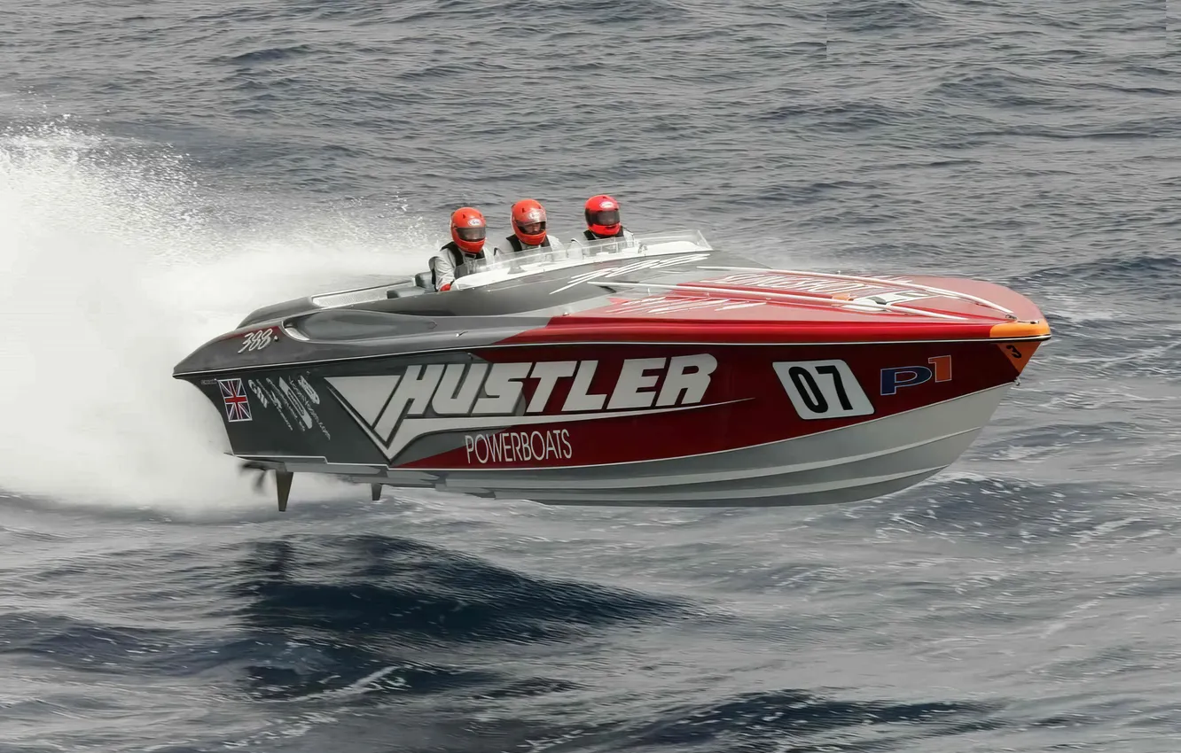 Photo wallpaper race, boat, speed